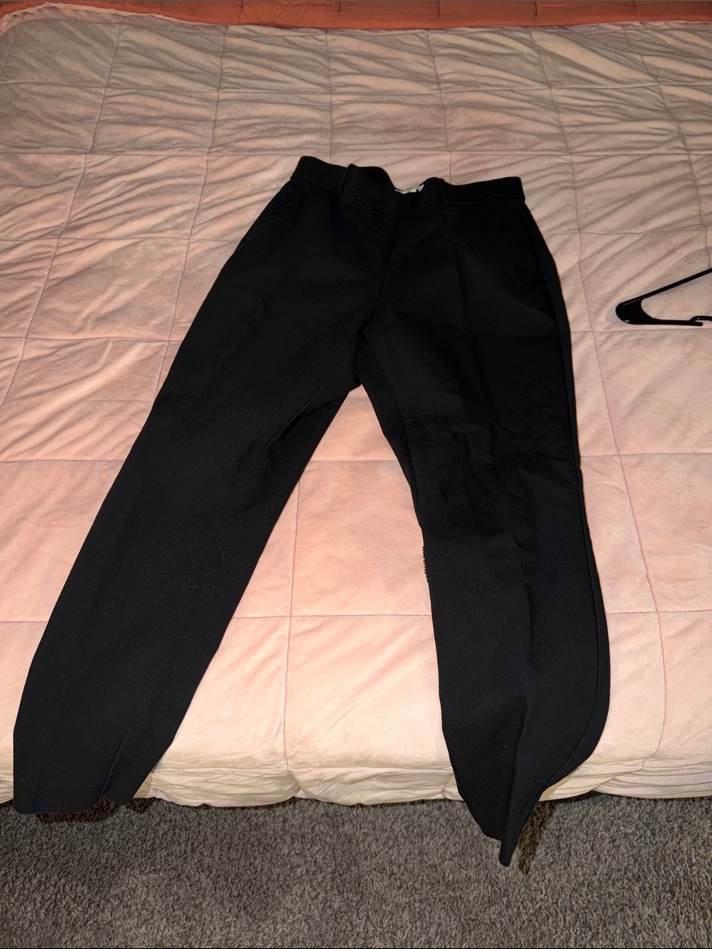 Women Black Dress Pants - Classic Straight Fit